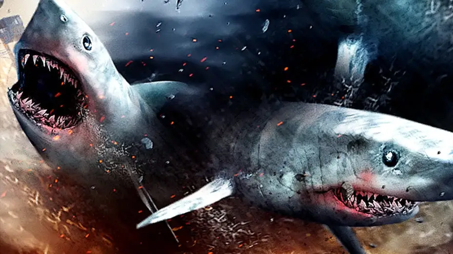 Video for the film Sharknado 2: The Second One — SHARKNADO 2 Trailer Deutsch German & Kritik Review (2014)