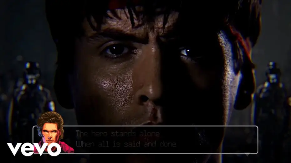 Video for the film Kung Fury — David Hasselhoff - True Survivor (Lyric Video)