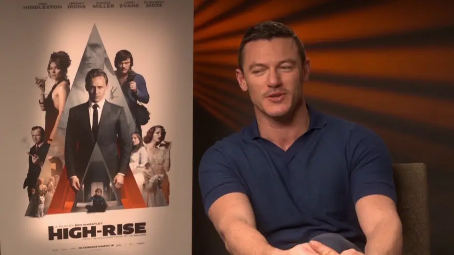 Video for the film High-Rise — Luke Evans - Interview