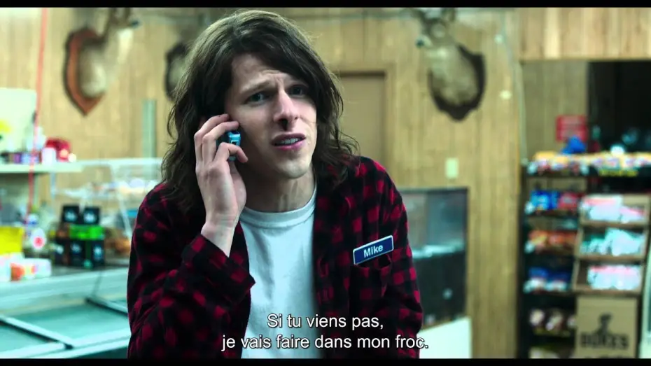 Video for the film American Ultra — AMERICAN ULTRA Bande-annonce Extrait Je vais pisser dans mon froc VOST