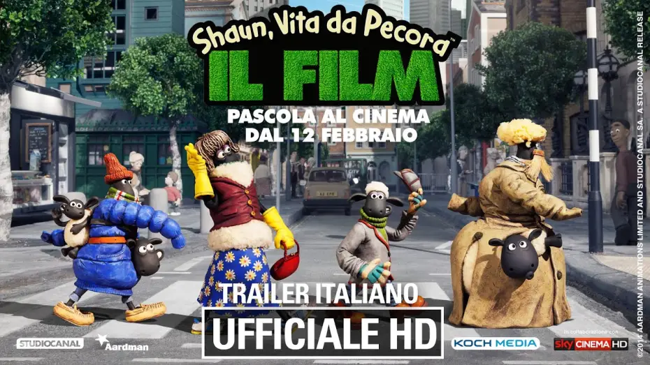 Video for the film Shaun the Sheep Movie — Shaun, Vita da Pecora - Il film - Trailer ITA - Ufficiale - HD