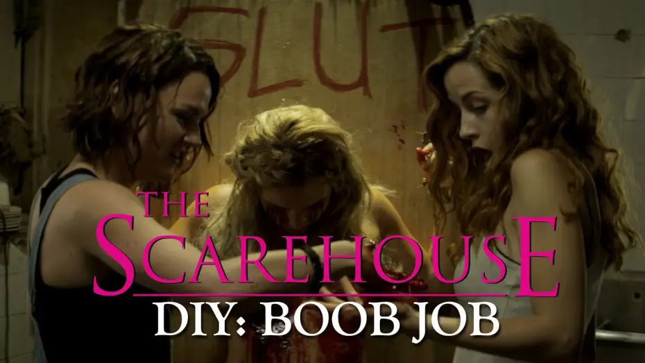 Video for the film The Scarehouse — "DIY Boob Job" - The Scarehouse - NSFW Gore Clip
