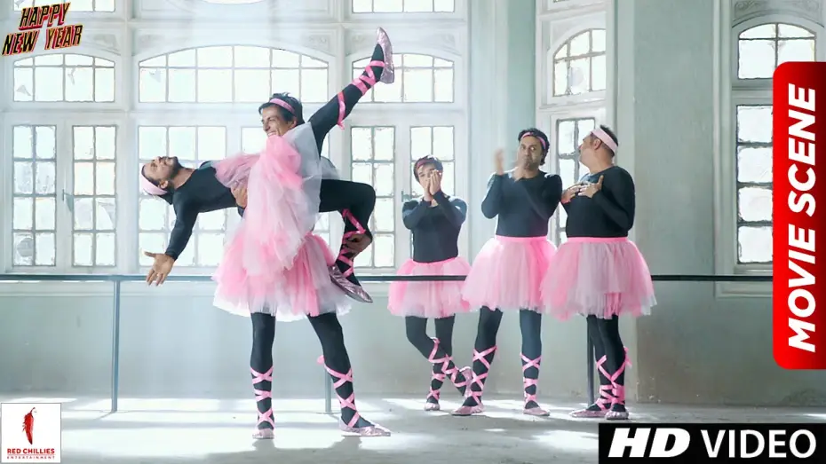 Video for the film Happy New Year — Dance Classes With Indiawaale | Happy New Scenes | Shah Rukh Khan, Deepika Padukone