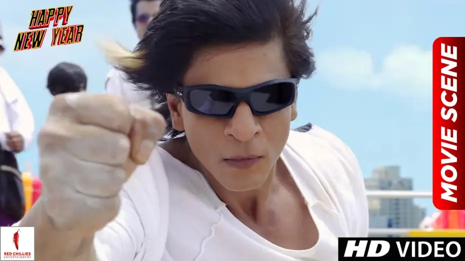 Video for the film Happy New Year — Charlie's Kung Fu Power | Happy New Year Scenes | Shah Rukh Khan, Deepika Padukone