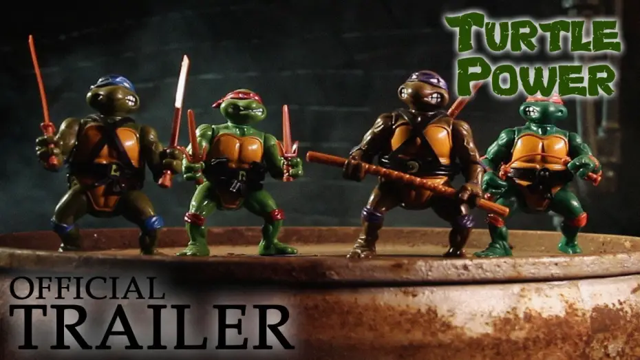 Video for the film Turtle Power: The Definitive History of the Teenage Mutant Ninja Turtles — Turtle Power - Official Trailer (HD)