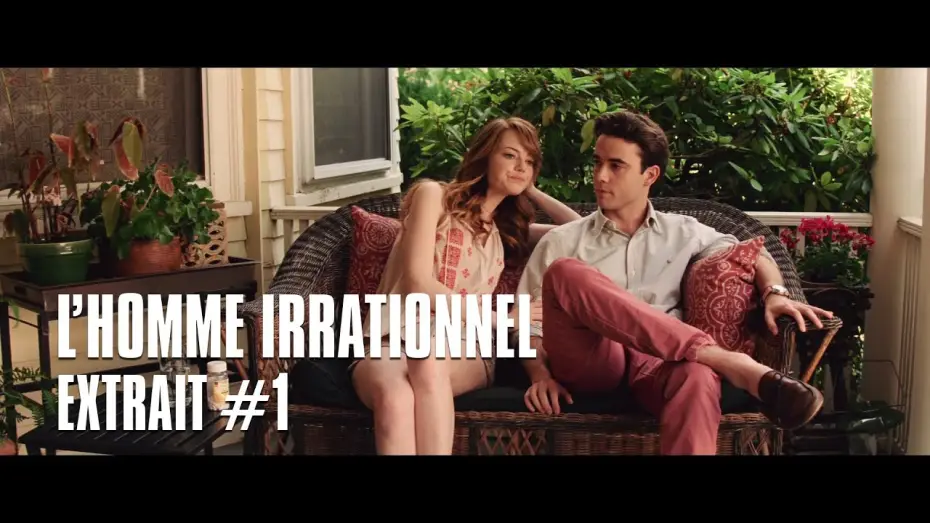 Video for the film Irrational Man — L'homme irrationnel de Woody Allen - Extrait #1 Emma Stone & Jamie Blackley