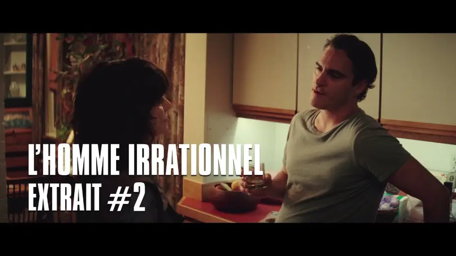 Video for the film Irrational Man — L'homme irrationnel de Woody Allen - Extrait #2 - Joaquin Phoenix & Parker Posey