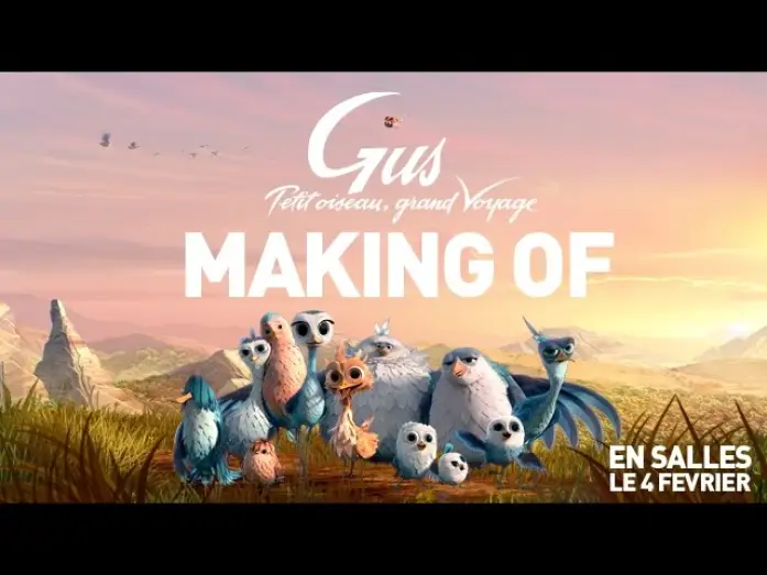Video for the film Yellowbird — GUS - Les premiers dessins (avec Benjamin Renner)