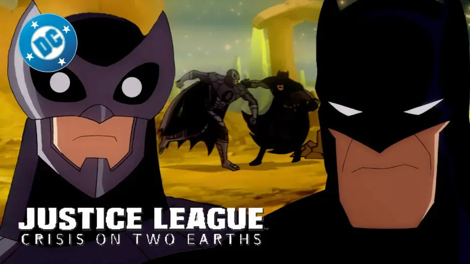 Video for the film Justice League: Crisis on Two Earths — Batman POUNDS Owlman