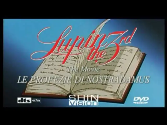 Video for the film Lupin the Third: Farewell to Nostradamus — Lupin e le profezie di Nostradamus trailer ita