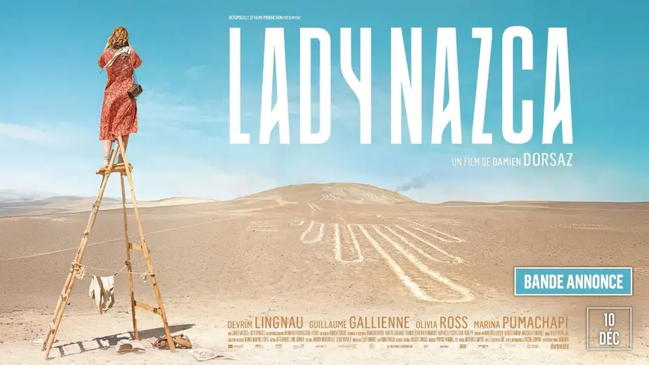 Video for the film Lady Nazca — LADY NAZCA de Damien Dorsaz | BANDE-ANNONCE OFFICIELLE | LE 10 DÉCEMBRE AU CINÉMA