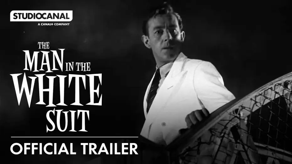 Video for the film The Man in the White Suit — Official Trailer restored in 4K