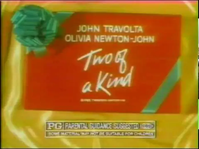 Video for the film Two of a Kind — Two of a Kind (1983) TV Spot