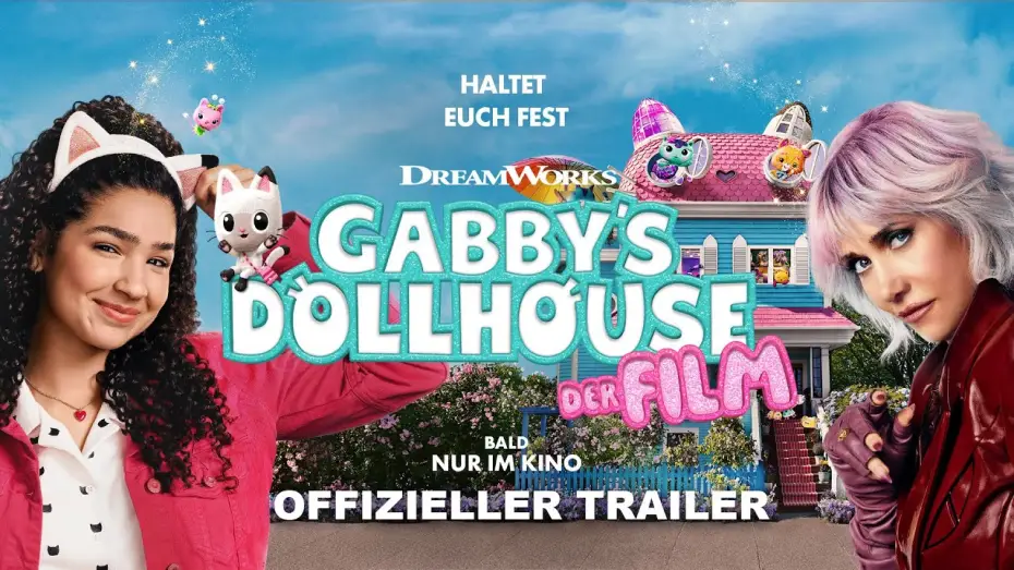 Video for the film Gabby's Dollhouse: The Movie — GABBY'S DOLLHOUSE: DER FILM | Offizieller Trailer deutsch/german HD