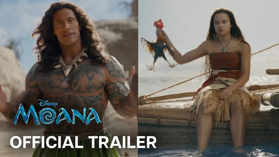 Video for the film Moana — Official Trailer