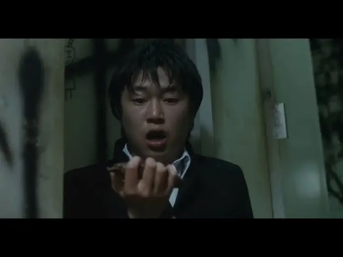 Video for the film Blue Spring — Blue Spring (2001) - School Bathroom Chase Scene