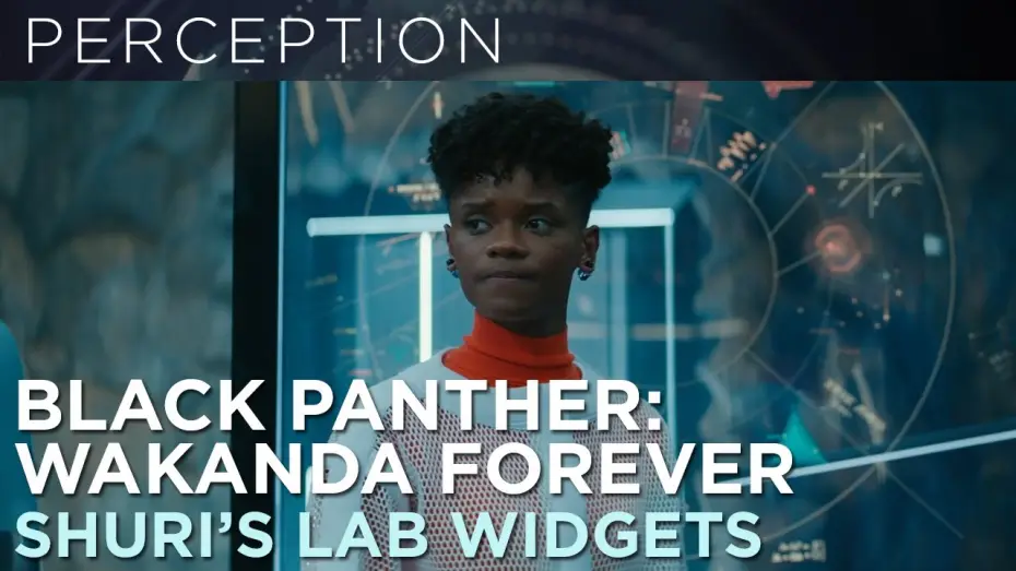 Video for the film Black Panther: Wakanda Forever — Shuri's Lab UI Widgets In Depth Look