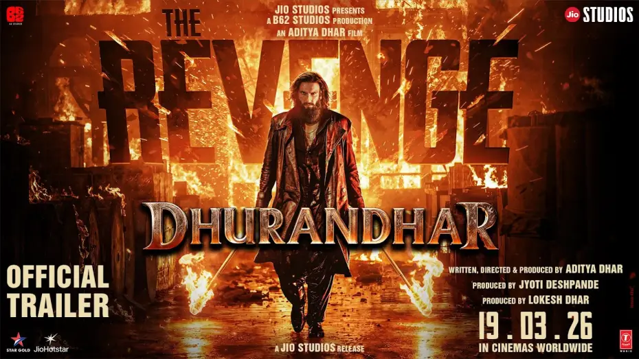 Video for the film Dhurandhar: The Revenge — Dhurandhar: The Revenge | Official Trailer