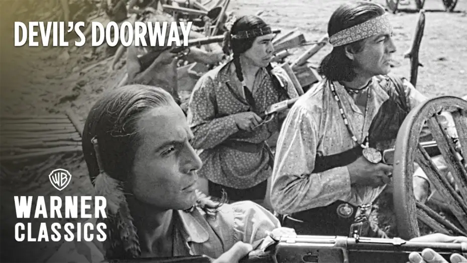 Video for the film Devil's Doorway — Posse Raids the Shoshone Natives