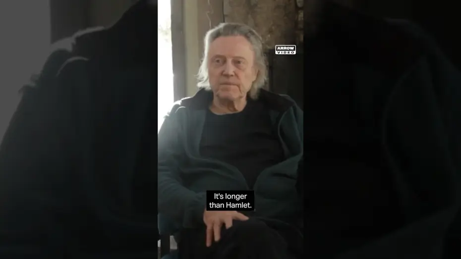 Video for the film The Addiction — How does Christopher Walken remember all of his lines?