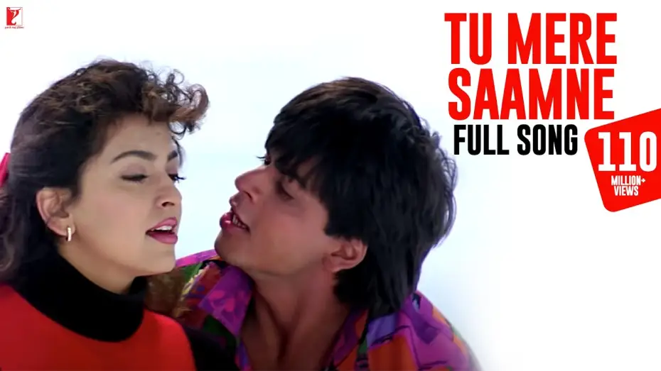Video for the film Darr — Tu Mere Saamne Song | Darr | Shah Rukh Khan, Juhi Chawla | Lata Mangeshkar, Udit Narayan | Shiv-Hari