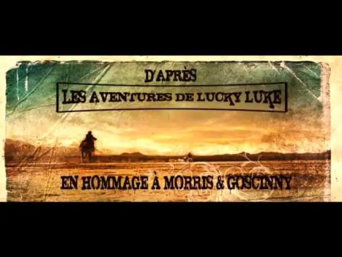 Video for the film Lucky Luke — Teaser Officiel