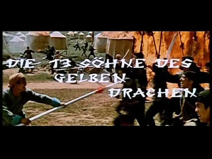 Video for the film The Heroic Ones — Die 13 Söhne des gelben Drachen (1970) - DEUTSCHER TRAILER