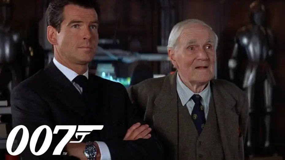 Video for the film The World Is Not Enough — Bond and Q