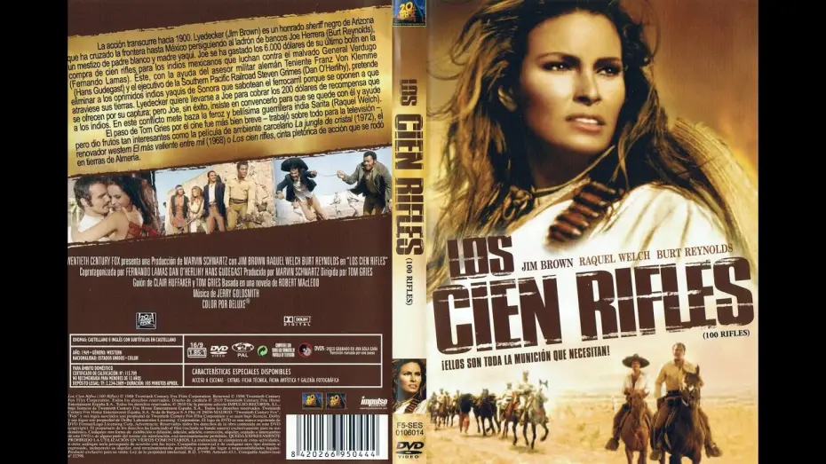 Video for the film 100 Rifles — 1968 - 100 Rifles (escenas rodadas en La Calahorra)