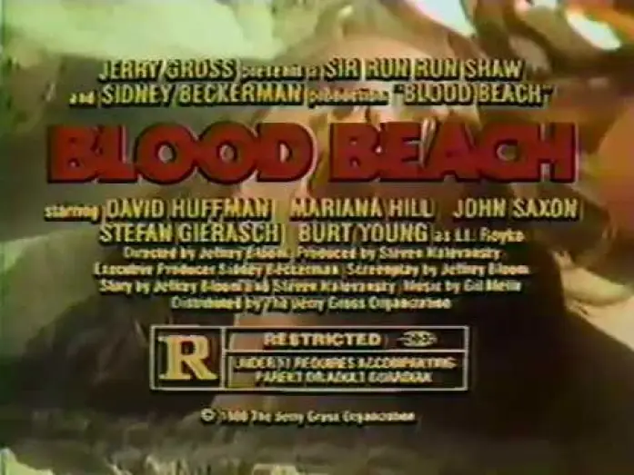 Video for the film Blood Beach — Blood Beach 1981 TV trailer