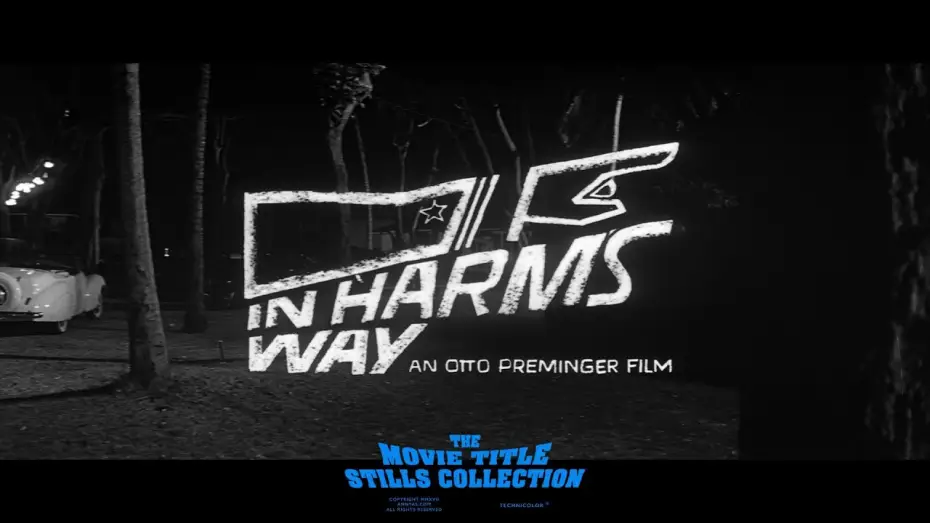 Video for the film In Harm's Way — Saul Bass: In Harm's Way (1965) title sequence
