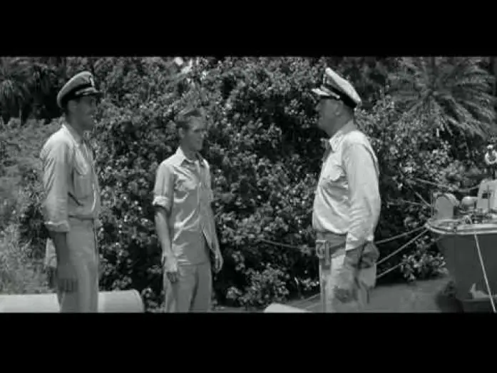Video for the film In Harm's Way — IN HARM'S WAY - Admiral Torrey (John Wayne) reconciled with son (Brandon De Wilde)