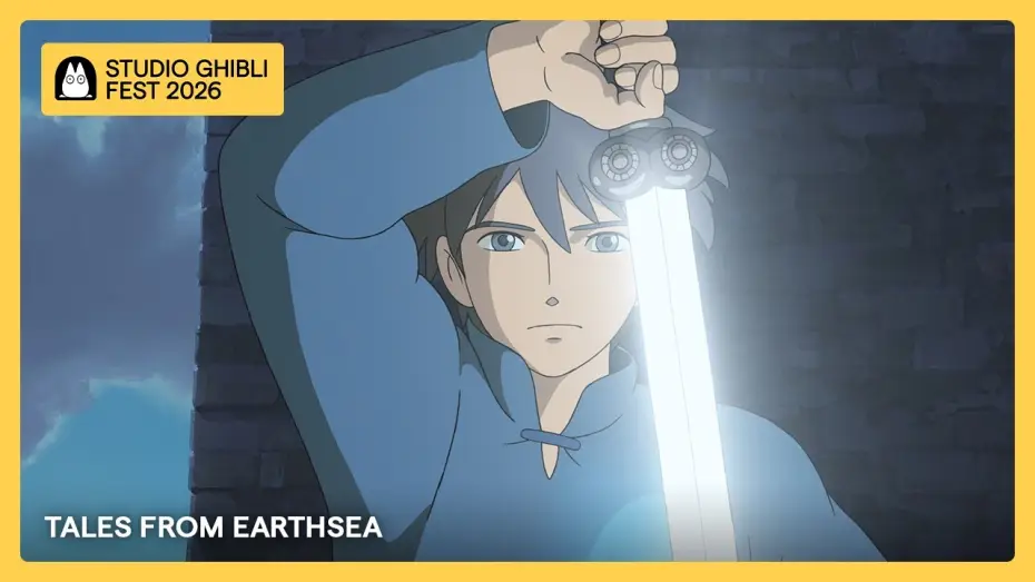 Video for the film Tales from Earthsea — Studio Ghibli Fest 2026 Trailer