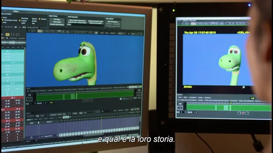Video for the film The Good Dinosaur — Disney•Pixar: Il Viaggio di Arlo - La coerenza del personaggio - Pod dal film | HD