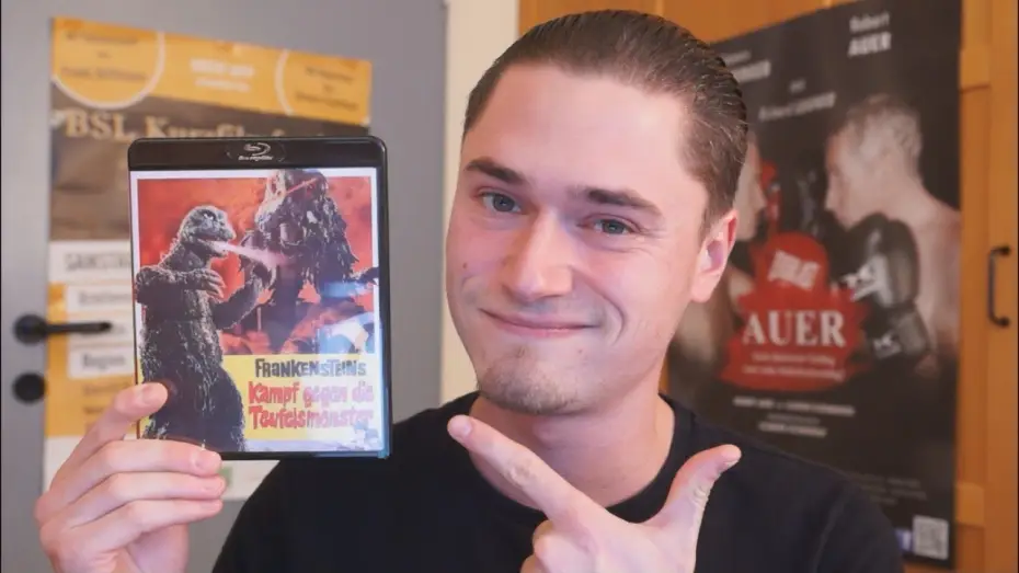 Video for the film Godzilla vs. Hedorah — FRANKENSTEINS KAMPF GEGEN DIE TEUFELSMONSTER (DT Blu-ray) / Playzockers Blu-ray Check Nr. 297