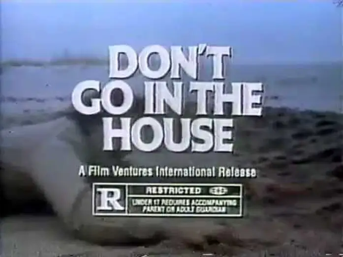 Video for the film Don't Go in the House — Don't Go in the House 1980 TV teaser
