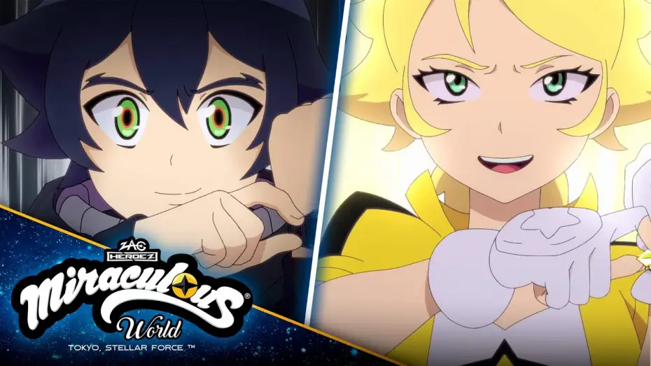 Video for the film Miraculous World: Tokyo, Stellar Force — Transformations