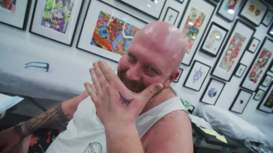 Video for the film Smile 2 — Free Tattoos on World Smile Day