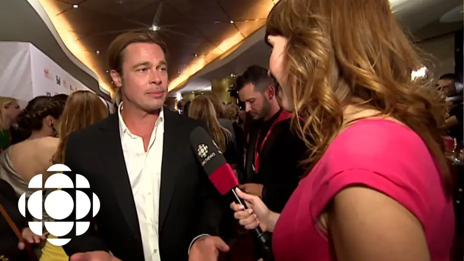 Video for the film 12 Years a Slave — Brad Pitt on the TIFF Red Carpet for 12 Years a Slave | CBC Connects