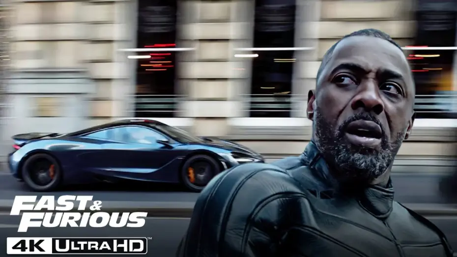 Video for the film Fast & Furious Presents: Hobbs & Shaw — The Cyborg Motorcycle Chase in 4K HDR
