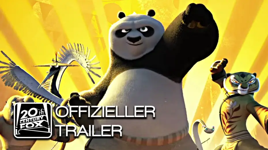 Video for the film Kung Fu Panda 3 — Kung Fu Panda 3  - Trailer 3 - Deutsch HD