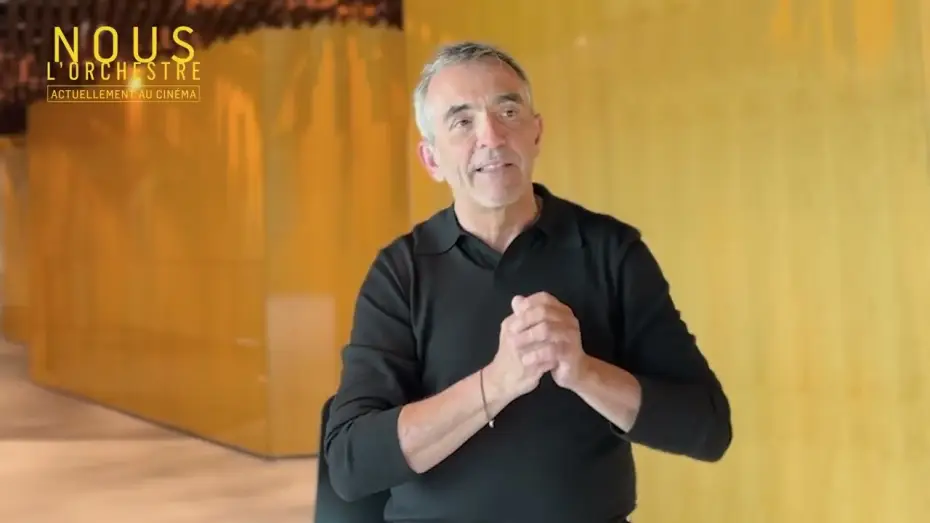 Video for the film Nous l'orchestre de Paris — Interview de Philippe Béziat - NOUS L'ORCHESTRE au cinéma le 22 avril 2026