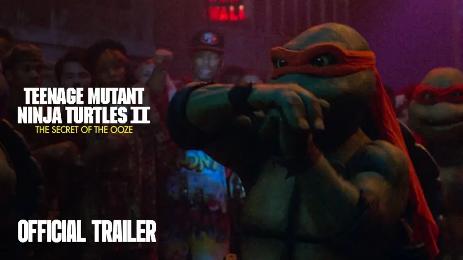 Video for the film Teenage Mutant Ninja Turtles II: The Secret of the Ooze — Official Trailer