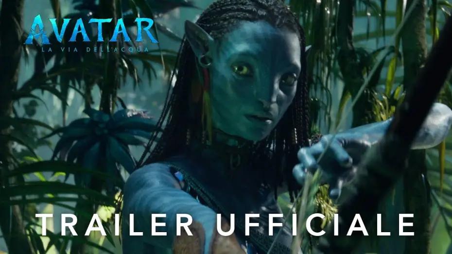 Video for the film Avatar: The Way of Water — Trailer Ufficiale
