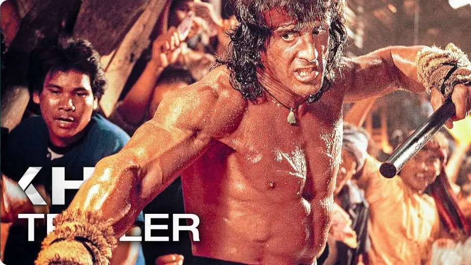Video for the film Rambo III — RAMBO 3 Trailer German Deutsch (1988)