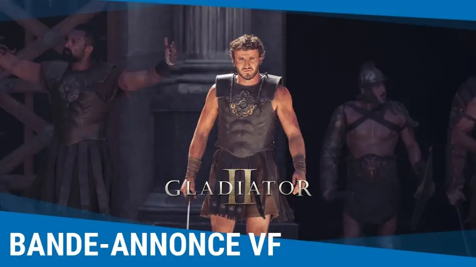 Video for the film Untitled Gladiator Sequel — Gladiator II - Bande-annonce VF [Au cinéma le 13 novembre]
