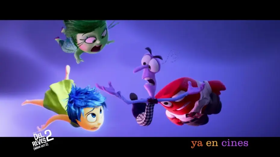 Video for the film Inside Out 2 — Anuncio: 'Llegará bien'