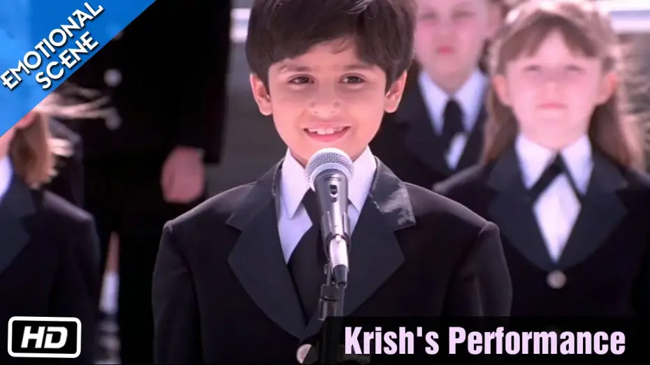Video for the film Kabhi Khushi Kabhie Gham — Krish's Performance - Emotional Scene - Kabhi Khushi Kabhie Gham - Kajol, Shahrukh Khan