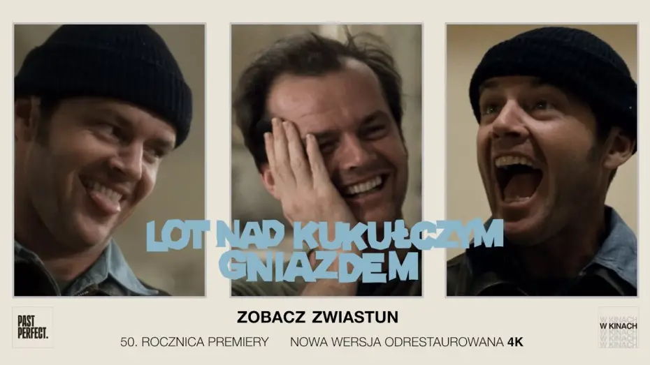 Video for the film One Flew Over the Cuckoo's Nest — Zwiastun PL wersji odrestaurowanej 4K
