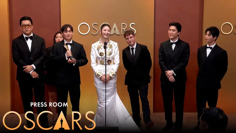 Video for the film KPop Demon Hunters — Golden from Kpop Demon Hunters Best Original Song Press Room Speech | 98th Oscars (2026)